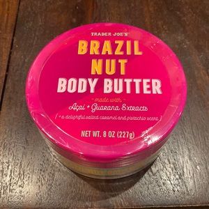 NIP! Trader Joe’s Brazil Nut Body Butter Much Sought After 8 oz. Unopene…